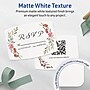 Avery Arched Rectangle Integrated Cards, Matte White, 50/Pack (19479399686)~#|#~3D3CF164-D551-4F28-B988E9B0D2A24AC3_sc7