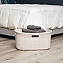 Mind Reader 10.57-Gallon Laundry Basket with Handles, Plastic, Ivory (40LBASK-IVO)~#|#~3D5AEE40-FC5F-4C69-AC5A613F53A51ABB_sc7