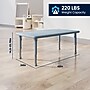 Flash Furniture Emmy Rectangular Activity Table Set, 48" x 24", Height Adjustable, Dusty Blue (YCX13RECTTBDTBE)~#|#~3D74AABD-621B-4AD3-A8732F96944946C6_sc7