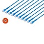 Intellinet Network Solutions 10ft CAT-6 Ethernet Cable, 23 AWG, Blue, 10/Pack (ICI745277)~#|#~3D7C89DD-E357-4F93-8E27FE45EA86B625_sc7