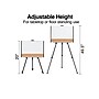 Staples 1843011 Tripod Display Easel 49-Inch Black Aluminum~#|#~3D805BC3-B0E6-4859-997082B18B703ECA_sc7