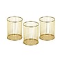 Mind Reader Metal Pen Holder, Gold, 3 Pieces (GOLDPEN3-GLD)~#|#~3D8990E4-C1D2-4B7E-8B91736DC94E71FE_sc7