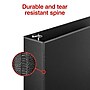 Staples 2" 3-Ring Non-View Binder, D-Ring, Black (26417-CC)~#|#~3D89F1D4-CFAB-40D5-A2485DA05AB9A671_sc7