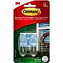 Command Medium Window Hook, 2 lb., Clear, 2/Packs(17091CLR-AW)~#|#~3D8F4465-6494-4B8B-A52C1039A89AC6BA_sc7