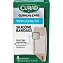 Curad Truly Ouchless Silicone Bandage, 8 Bandages/Box (MIICUR5003V1)~#|#~3D9647BD-8A1C-4FDA-8CB80EC437BE3C53_sc7