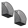 Mind Reader Vertical File Storage Desktop Organizer, Metal, Black, 2/Pack (JMAG2-BLK)~#|#~3D9BEA50-5789-4B3A-9414829EEF6C454B_sc7