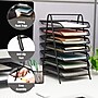 Mind Reader Metal Front Loading Letter Tray, Letter/Legal Size, Black (7TPAPER-BLK)~#|#~3DA8AF98-BBE5-42E5-886BC8AAC3ABF60B_sc7