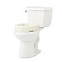 Medline Guardian Raised Hinged Toilet Seat, 3.5" H, 400 lb. Capacity, White (G4-300RX1)~#|#~3DB71377-FEB2-44D6-889039367C8AE35D_sc7