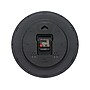 Infinity Instruments Obsidian ITC Wall Clock, 14"Dia. (12830SV-830)~#|#~3DB7C8A8-22E5-4B26-8E18659491319A15_sc7