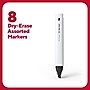 TRU RED™ Tank Dry Erase Markers, Chisel Tip, Assorted, 8/Pack (TR61442/TR56880)~#|#~3DBD11C9-6797-44EB-8A4E9D2469A72E0E_sc7