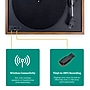 Electrohome Montrose Wireless Turntable with Bluetooth Transmitter & USB Vinyl‑to‑MP3 (RR36)~#|#~3DDED33A-A77E-4375-98657836892FB2C2_sc7