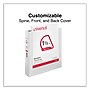 Universal Economy 1 1/2" 3-Ring View Binders, D-Ring, Matte White (UNV20744)~#|#~3DE9083D-4BCB-4126-B31DF90F8C77C774_sc7