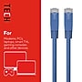 Staples TECH Cat 6 Ethernet Cable, 7 ft, Blue, High-Speed Network Patch Cord, RJ45 Male to Male for Router/PC~#|#~3E0B6322-1E82-42B2-92D423313A605944_sc7