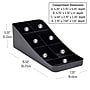 Mind Reader Plastic 7 Compartment Coffee Cup and Condiment Organizer, Black (COMP7-BLK)~#|#~3E0BECFE-49B4-44C1-A03C583196737FEA_sc7