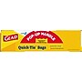 Glad Tall 13 Gallon Quick Tie Kitchen Trash Bag, White, 200 Total Bags (15931)~#|#~3E489982-DF77-4C45-BCE34C9FDA83F266_sc7