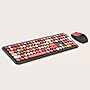 SaharaCase Wireless Ergonomic Keyboard and Laser Mouse Combo, Black/Red (KB2)~#|#~3E4A0109-4E08-40CA-A393C73A7404C02C_sc7