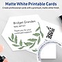 Avery Geo Integrated Cards, Matte White, 10/Pack (19479398903)~#|#~3E5F4D36-450D-4CE1-83A0998DB3406446_sc7