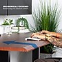 Mount-It! Dual Motor 72"W Electric Adjustable Standing Desk, Black/Hazelnut Brown (MI-18126)~#|#~3E659142-85C0-4026-B0B09E9BA8CD10EC_sc7