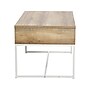 Household Essentials Wrap 35"W x 20"D Laminate Coffee Table, Coastal Oak/White (8270-1)~#|#~3E6D0B63-03AE-427E-BB8466A508FD14E6_sc7