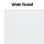 Staples 1-Subject Notebooks, 8" x 10.5", Wide Ruled, 70 Sheets, Red (ST24007C)~#|#~3E7F9E77-00CA-4592-98C25140C141DB34_sc7