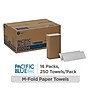 Pacific Blue Basic Multifold Paper Towels, 1-ply, 250 Sheets/Pack, 16 Packs/Carton (20204)~#|#~sp118670080_sc7