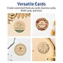 Avery Matte General Use Blank Cards, Kraft Brown, 30/Pack (95343)~#|#~3E9C70B7-D555-40CA-BD879322C5C8B743_sc7