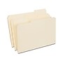 Staples 30% Recycled Reinforced File Folder, 1/3-Cut Tab, Legal Size, Manila, 100/Box (ST606814/606814)~#|#~3E9E46E6-25A8-4337-A5106B677B2A79A5_sc7