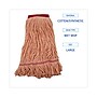 Boardwalk® Super Loop Wet Mop Heads, Cotton/synthetic, Large Size, Orange~#|#~3EA00D67-DAD7-40AB-BF99B9B9AFBBF247_sc7