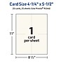 Avery Matte General Use Blank Cards, Ivory, 25/Pack (95346)~#|#~3EAE0694-0020-41C9-81D77D368B0AD248_sc7