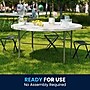 Flash Furniture Scarborough Folding Table, 60.5" x 60.5", White (DAD154Z)~#|#~3EB133FD-C49F-4DA2-B3A7109033975294_sc7