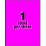 Avery Laser Shipping Labels, 8-1/2" x 11", Assorted Neon, 15 Labels/Pack (5975)~#|#~3EB5DD1A-F817-49E3-A3D33FD0E3B08E95_sc7