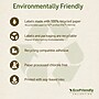 Avery EcoFriendly Laser/Inkjet Shipping Labels, 2" x 4", White, 250 Labels/Pack (48263)~#|#~3EBFC489-F7D7-4E12-B11231FC2A746F36_sc7