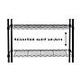 Honey-Can-Do 5-Shelf Metal Unit, 36"W, Black (SHF-01442)~#|#~3EC798F3-6623-441F-B8B32DA42B152B21_sc7