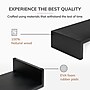 Anji Mountain Mango Wood Monitor Stand, Up to 32" Monitor, Black (MS-FNG-BLK)~#|#~3ECF278D-8B58-4043-824E2967DCFBE3F4_sc7