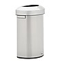 Rubbermaid Refine Stainless Steel Indoor Trash Can with Open Lid, 16 Gallon, Silver (2147550)~#|#~3ED19EB0-A7F0-4D6E-89DA7266543500B3_sc7