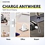 Delton Overtime USB-A/USB-C Wall Charger, 20W, White (DH2USB2A)~#|#~3EDF1CC7-E177-4868-B69461AE1150A40C_sc7