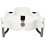 Dynarex Locking Elongated Raised Toilet Seat With Arms (10360)~#|#~3EEB5C0A-3C7D-49C0-98BBC366846586F3_sc7