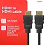 Staples TECH HDMI Cable – 12 ft. High‑Speed Male‑to‑Male Audio/Video Cable for TVs, Monitors, Laptops & Projectors, Black~#|#~3F0F2D3E-6775-4F3C-9CDD197E3DAB198D_sc7