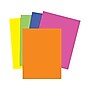 Staples Brights Multipurpose Colored Paper, 24 lbs., 8.5" x 11", Assorted Neon, 500/Ream (20201)~#|#~3F144C3A-741E-4CB5-BFE59861F9FE1EA8_sc7