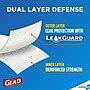Glad 13 Gallon Trash Bag, 8.5"x8.5", Low Density, .72 mil, White, 100 Bags/Box (CLO 78526)~#|#~3F1D4F04-0226-41EB-8C3E6B540297D8E1_sc7