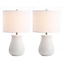 Safavieh Dayton 21" LED Table Lamp, White, 2/Set (TBL4140A-SET2)~#|#~3F360F3B-C58C-4E50-A902511F793BE6B7_sc7