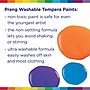 Prang Washable Tempera Paint, Assorted Colors, 16 oz., 12/Pack (10796)~#|#~3F47F529-FA6C-418A-933F7696F2446CDA_sc7
