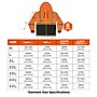 Ergodyne GloWear 8317BK High Visibility Long Sleeve Black Bottom Hooded Sweatshirt, ANSI Type R, Class 3, Orange, Large (22984)~#|#~3F48E048-3BC5-4523-B8B997626A4BE631_sc7