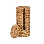 Household Essentials Handmade Water Hyacinth Weave Wicker Toilet Paper Roll Holder, Natural (HHML-6694)~#|#~3F4E9875-71B4-4C64-9DA33BAA9A80D0A9_sc7