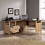 Sauder August Hill 59"W L-Shaped Executive Desk, Dover Oak (412320)~#|#~3F567AB1-9C6A-4668-BBFF817FF24B940F_sc7