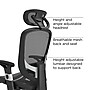 Staples Hyken Ergonomic Mesh Swivel Task Chair, Black (UN59460)~#|#~3F60BF6B-B7AA-4717-88EF08EED20DF665_sc7