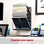 Staples 5-Pocket Metal Mesh Mountable Wall File, Letter Size, Navy Blue (ST63850)~#|#~3F61027A-B75D-4C9A-8F917C4B73E45BAF_sc7
