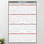 2026-2027 Staples 32" x 48" Academic Yearly Dry Erase Wall Calendar, Reversible, White/Red/Gray (ST54274-27)~#|#~3F8966EF-5EAD-4985-B68892D30CDF8A75_sc7