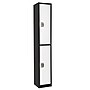 AdirOffice 72'' 2 Tier Black and White Storage Locker, 4/Pack (ADI629-202-B-W-PKG-4)~#|#~3F9DE376-B2C6-4333-92CA9121C9652CD4_sc7