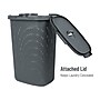 Mind Reader 15.85-Gallon Laundry Hamper with Lid, Plastic, Gray, 2/Set (60HAMP2PK-GRY)~#|#~3FA20FFD-7695-48DD-A3DAFB512B3856EA_sc7